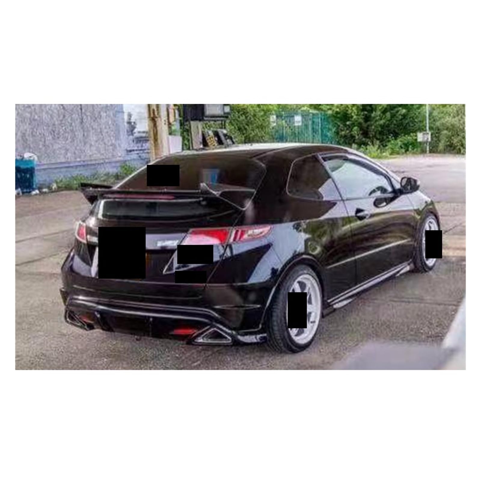 Amazon | シビック FN2 2007-2011 タイパー R シーカースポイラー